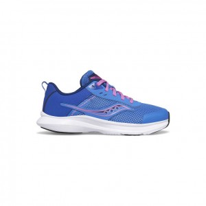 Big Kids' Saucony Axon 3 Sneakers Blue | CANADA YBUXOSW