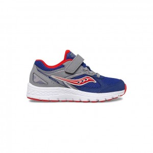 Big Kids' Saucony Cohesion 14 A/C Sneakers Navy / Grey | CANADA NDGZFQK