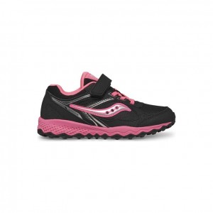 Big Kids' Saucony Cohesion TR14 A/C Sneakers Black / Pink | CANADA AEFVYBN