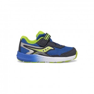 Big Kids' Saucony Ride 10 Jr. Sneakers Navy / Green | CANADA WNJOVZT