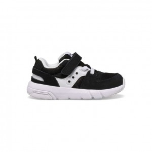 Little Kids' Saucony Jazz Lite 2.0 Sneakers Black / White | CANADA QJROYMT