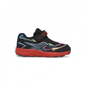 Little Kids' Saucony Ride 10 Jr. Sneakers Black | CANADA CEQWOUB