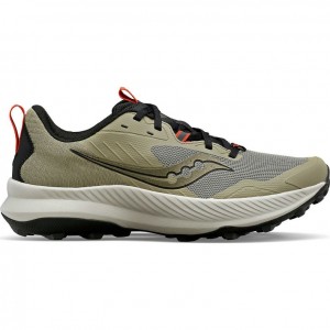 Men's Saucony Blaze TR Trail Running Shoes Olive | CANADA FJHONZB