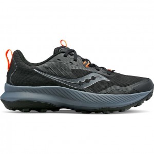 Men's Saucony Blaze TR Trail Running Shoes Black | CANADA CGQKHLY