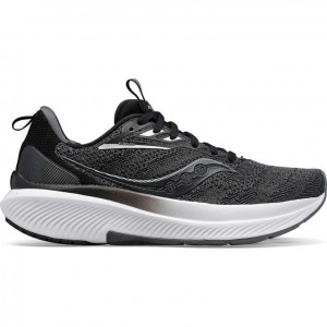 Men's Saucony Echelon 9 Running Shoes Black | CANADA NWYQFKT