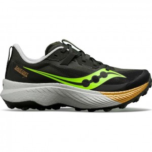 Men's Saucony Endorphin Edge Trail Running Shoes Black | CANADA FNMKSCG