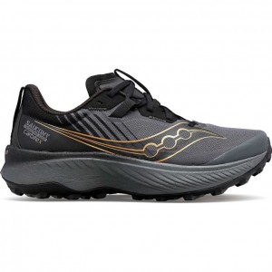 Men's Saucony Endorphin Edge Trail Running Shoes Grey | CANADA CBVUEDG