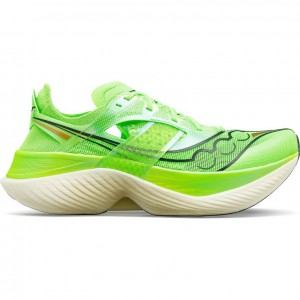 Men's Saucony Endorphin Elite Running Shoes Green | CANADA PIWRUAQ