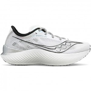 Men's Saucony Endorphin Pro 3 Running Shoes White | CANADA CRYMZFX