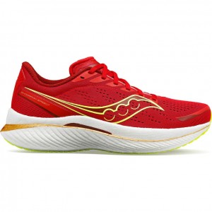 Men's Saucony Endorphin Speed 3 Running Shoes Red | CANADA DEMXFOP