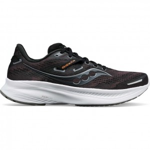 Men's Saucony Guide 16 Running Shoes Black | CANADA WOEBVAY