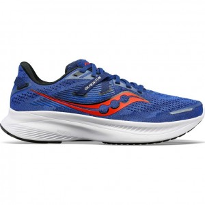 Men's Saucony Guide 16 Running Shoes Blue | CANADA PACWVQT