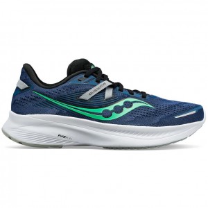 Men's Saucony Guide 16 Running Shoes Blue | CANADA TKGRFXO