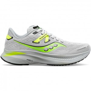 Men's Saucony Guide 16 Running Shoes White | CANADA GKEMOZF