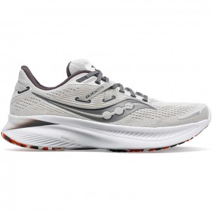 Men's Saucony Guide 16 Running Shoes White | CANADA FKSOHJM