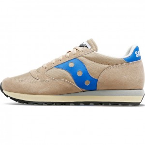 Men's Saucony Jazz 81 Sneakers Beige / Blue | CANADA XTEPIOY