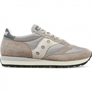 Men's Saucony Jazz 81 Sneakers Beige | CANADA DQWZMEU