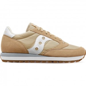 Men's Saucony Jazz Original Sneakers Beige | CANADA GZRYHPT