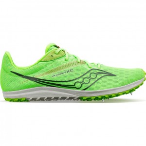 Men's Saucony Kilkenny XC9 Spikes Green | CANADA JFUEZKP