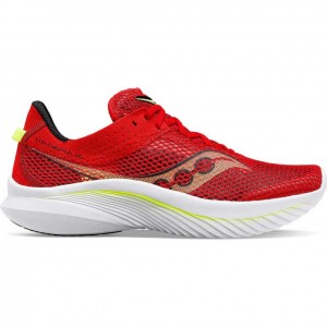 Men's Saucony Kinvara 14 Running Shoes Red | CANADA VBQIHGX