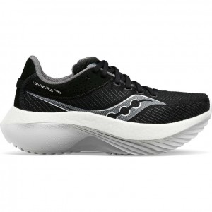 Men's Saucony Kinvara Pro Running Shoes Black / White | CANADA WQHVIAD