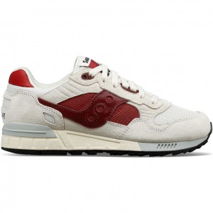 Men's Saucony Shadow 5000 Sneakers White / Red | CANADA ZPTXRAD