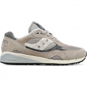 Men's Saucony Shadow 6000 Sneakers Beige | CANADA ZQAEXBL