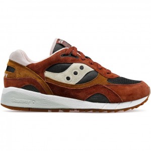 Men's Saucony Shadow 6000 Sneakers Brown / Black | CANADA WJUIXOP