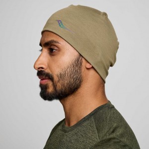 Men's Saucony Solstice Beanie Olive | CANADA OLDVSRU