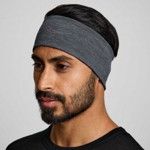 Men's Saucony Solstice Headband Black | CANADA XPARZTJ