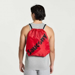 Men's Saucony String Bag Red | CANADA JAVRMQE