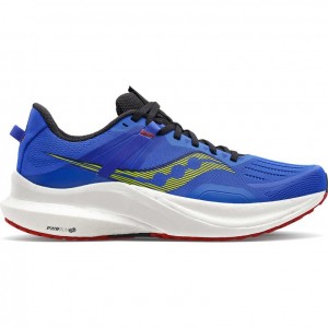 Men's Saucony Tempus Running Shoes Blue | CANADA ENORXMJ