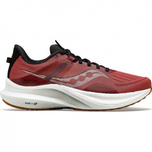 Men's Saucony Tempus Running Shoes Red | CANADA XEKIFOH