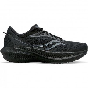 Men's Saucony Triumph 21 Running Shoes Black | CANADA KCAPYHV