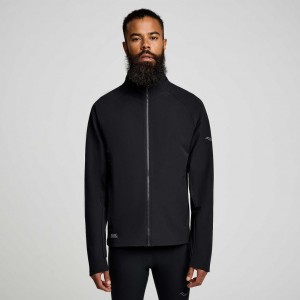 Men's Saucony Triumph Jacket Black | CANADA VZBKDEF