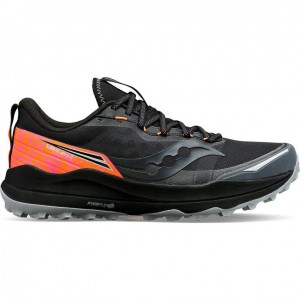 Men's Saucony Xodus Ultra 2 Trail Running Shoes Black | CANADA YKNPGRD