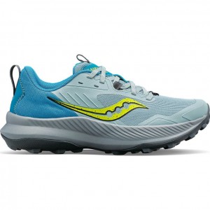 Women's Saucony Blaze TR Trail Running Shoes Blue | CANADA MWUYFIE