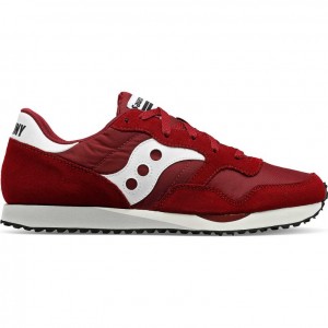 Women's Saucony DXN Sneakers Burgundy | CANADA BDLNWSG