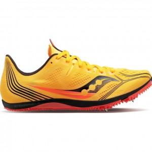 Women's Saucony Endorphin 3 Spikes Yellow | CANADA OZMVWIR