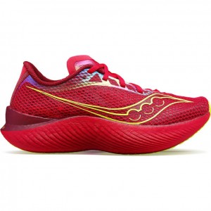 Women's Saucony Endorphin Pro 3 Running Shoes Red | CANADA WONHAIE