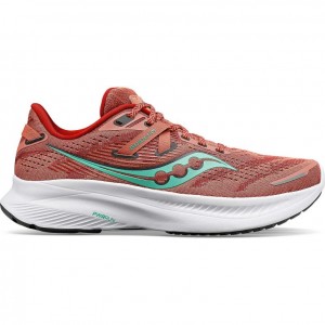 Women's Saucony Guide 16 Running Shoes Coral | CANADA ZFYPJGX