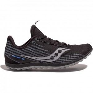 Women's Saucony Havok XC 3 Flat Running Shoes Black | CANADA AZHDMEF