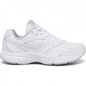 Women's Saucony Integrity Walker 3 Extra Wide Running Shoes White | CANADA EDYMFQH