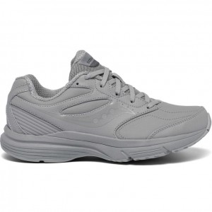 Women's Saucony Integrity Walker 3 Extra Wide Running Shoes Grey | CANADA SNDBPGH