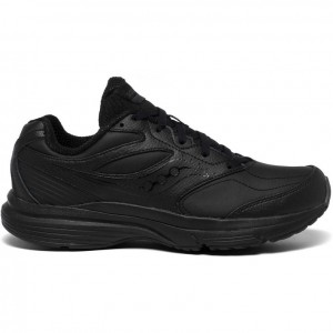 Women's Saucony Integrity Walker 3 Walking Shoes Black | CANADA GADITVB