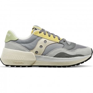 Women's Saucony Jazz NXT Sneakers Grey / Yellow | CANADA CMZNXFA