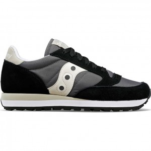 Women's Saucony Jazz Original Sneakers Black | CANADA BCAHFKE