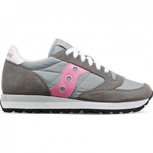 Women's Saucony Jazz Original Sneakers Grey | CANADA AURYTGQ