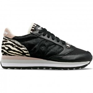 Women's Saucony Jazz Triple Sneakers Black | CANADA TLZCIPA