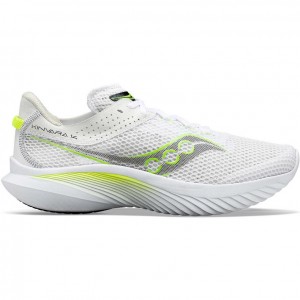 Women's Saucony Kinvara 14 Running Shoes White | CANADA PZLJABT